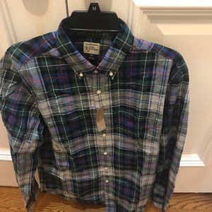 JCrew Plaid Button-Down